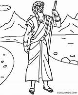 Moses Coloring Pages Printable Kids Cool2bkids Bible sketch template