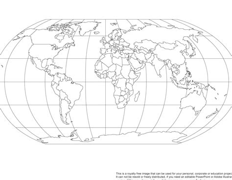 blank map   world  latitude  longitude