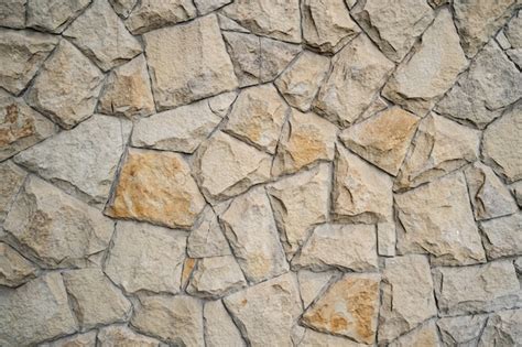 photo modern stone brick wall background stone texture