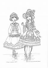 Lolita sketch template