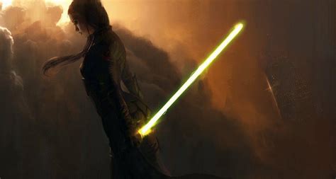 yellow lightsaber wallpapers top  yellow lightsaber backgrounds wallpaperaccess