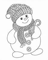 Mandala Snowman Christmas Kids Wizkids Club sketch template