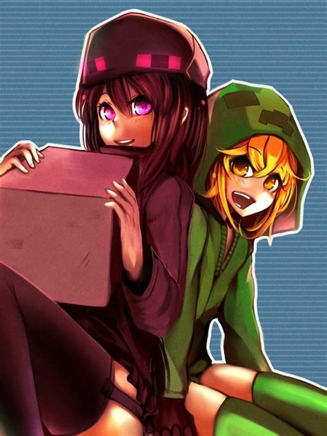 17 Best Images About Creeper Enderman On Pinterest Anime Peeps And