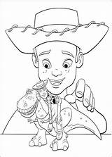 Toy Story Andy Coloring Pages Woody Printable Playing Rex Print Wants Play sketch template