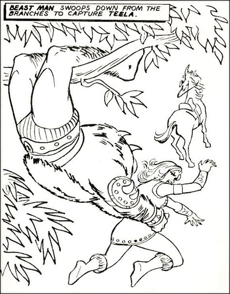 beastman coloring pages coloring books  coloring pages