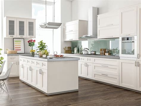 10x10 white shaker kitchen cabinet savona kitchen and bath