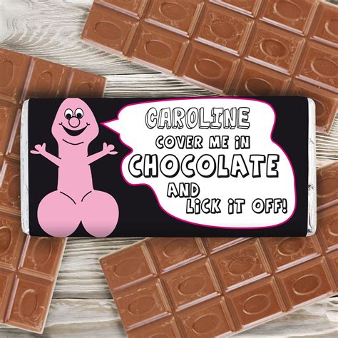 pin  personalised chocolate bars