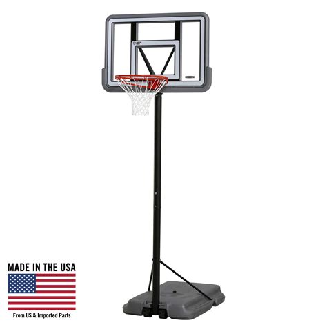 lifetime  impact adjustable portable basketball hoop