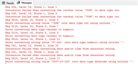 error converting data type nvarchar to bigint in sql server terkait data