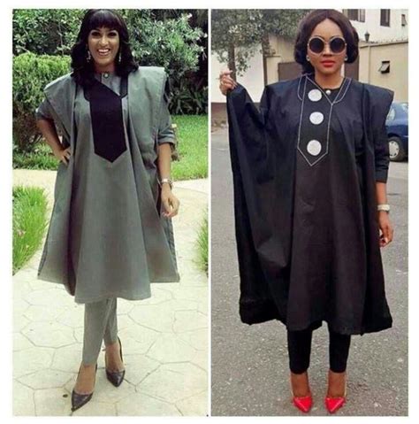 Latest Agbada Styles For Females That Are Stunning In 2018 Nigerian