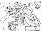 Leviathan Sea Dragon Deviantart sketch template