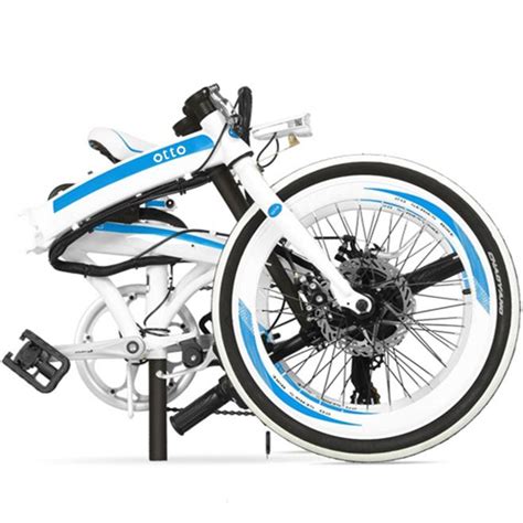 foldable   external battery city electric bike qf os whiteblackred blackredorange