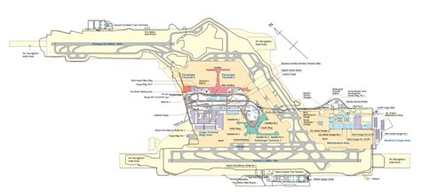 layout main facilities narita international airport corporation