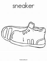 Coloring Shoes Sneaker Play Tennis Noodle Print Built California Usa Twistynoodle Favorites Login Add Ll sketch template