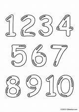 Numbers Number Coloring Printable Color Pages 123 Kids Colour Worksheets Preschool Colouring Learn Fun Sheets Pdf Book Printables Kindergarten Board sketch template