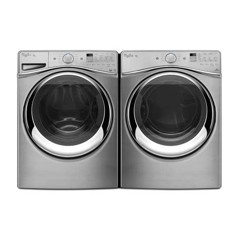 whirlpool duet steam front load washer  gas dryer pair  shipping today overstockcom