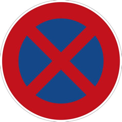 verkehrszeichen parkverbot verkehrssignale