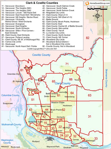 Rmls Boundary Map Clark County Gloria Matthews