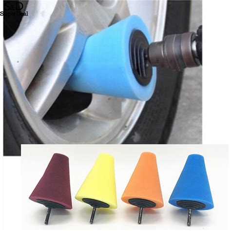 polishing wheel conical car sponge polishing wheel practical rim car door cone creative sponge