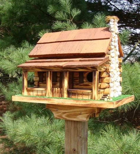 log cabin birdhouse unique bird houses bird house bird houses