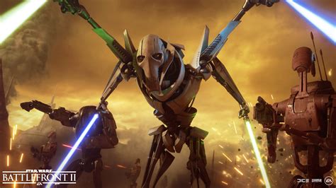 general grievous arrives  star wars battlefront ii  week abilities star cards