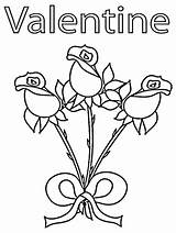 Coloring Pages Valentines Print Printable Valentine Flowers Flower Sheets Disney Princess sketch template