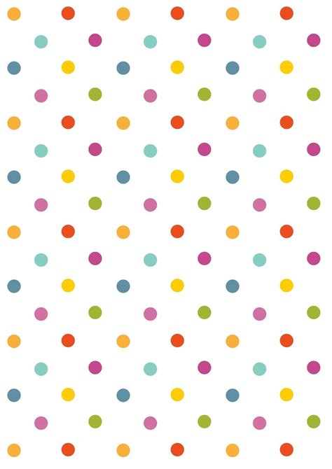 digital polka dot scrapbooking paper ausdruckbares