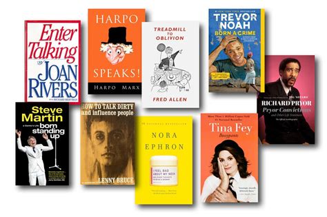 A History Of The Comedian Memoir In Nine Books The New York Times