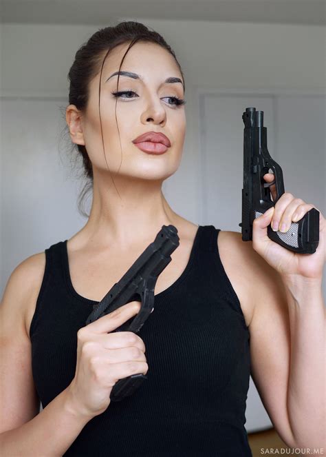 Lara Croft Cosplay Makeup Angelina Jolie • Sara Du Jour