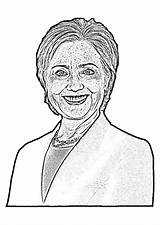 Clinton Hillary Kleurplaat Dibujo Hilary Malvorlage Kleurplaten Educima Große Abbildung Herunterladen sketch template