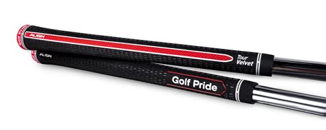golf prides legendary  velvet grip   include align reminder technology golf digest