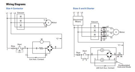 motor starter contactor wiring diagram  faceitsaloncom