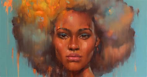 These Paintings Honor Black Women’s Natural Hair’s Beauty And