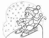 Coloringcrew Bobsleigh Rat Little Coloring sketch template