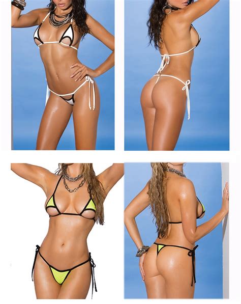 New Women Bathing Suit Sexy Euro Style Micro G String
