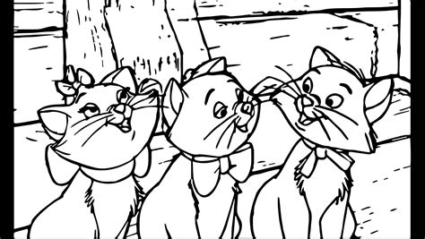 disney  aristocats coloring page  wecoloringpagecom