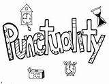 Punctuality Importance sketch template