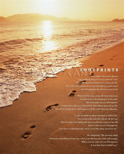 printable footprints   sand poem