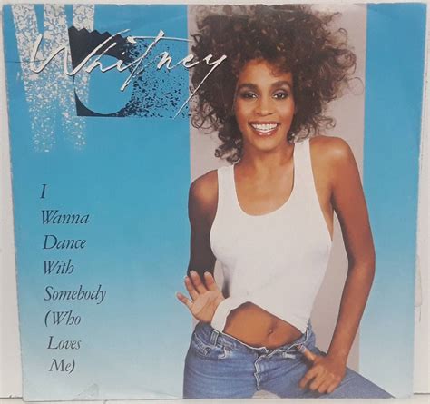 Whitney Houston I Wanna Dance With Somebody 1987 Arista D Vinil
