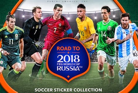 2017 panini road to 2018 world cup checklist set info boxes