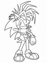 Sonic Hedgehog Manic Knuckles Nazo Underground Drawing Sleet Streaks Colouring Referencia Artesanías Impresión Skechers Hedgehogs Ecoloring Fire sketch template