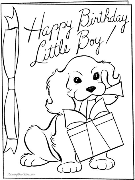 birthday card coloring pages coloring home  gorgeous coloring