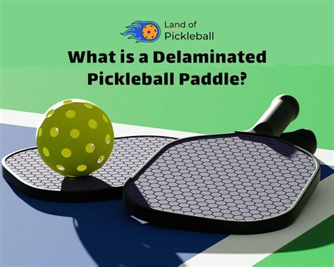 report    delaminated pickleball paddle lop