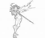 Strider Hiryu Skill Coloring Pages sketch template