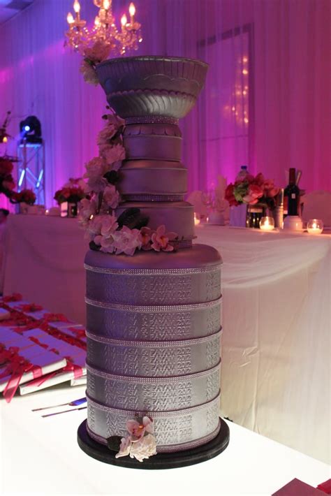 stanley cup cake hockey wedding ideas popsugar love and sex photo 18