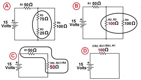 series parallel  seriesparallel circuit resistance configuration