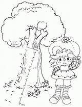 Coloring Strawberry Shortcake Dots Connect Book sketch template
