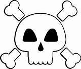 Skull Crossbones Pirate Svg Bones Crafts Cross Poison Template Felt Stencil Explore Wordpress Choose Board Pink sketch template