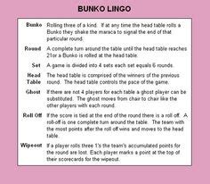 bunco rules printable fun group games  love games family games