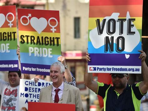 gay marriage survey no campaign outspends yes campaign